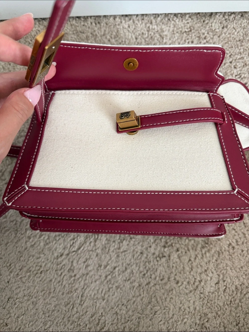 Steve Madden Canvas Satchel